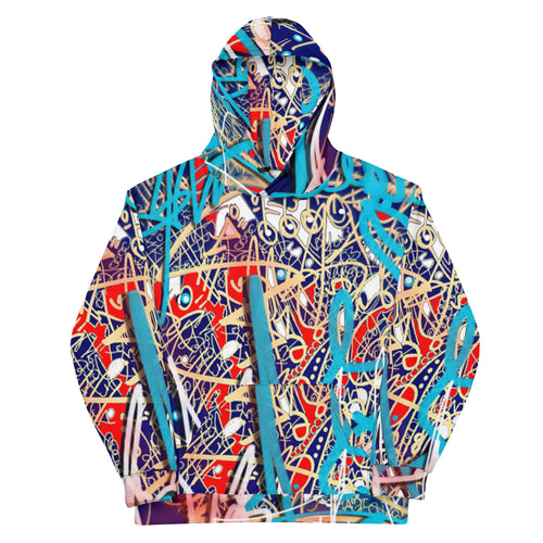 Abstract Unisex Hoodie