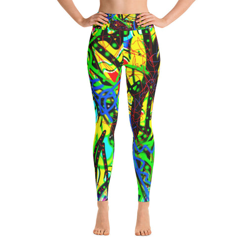 Abstract Yoga Leggings (Limited edition)