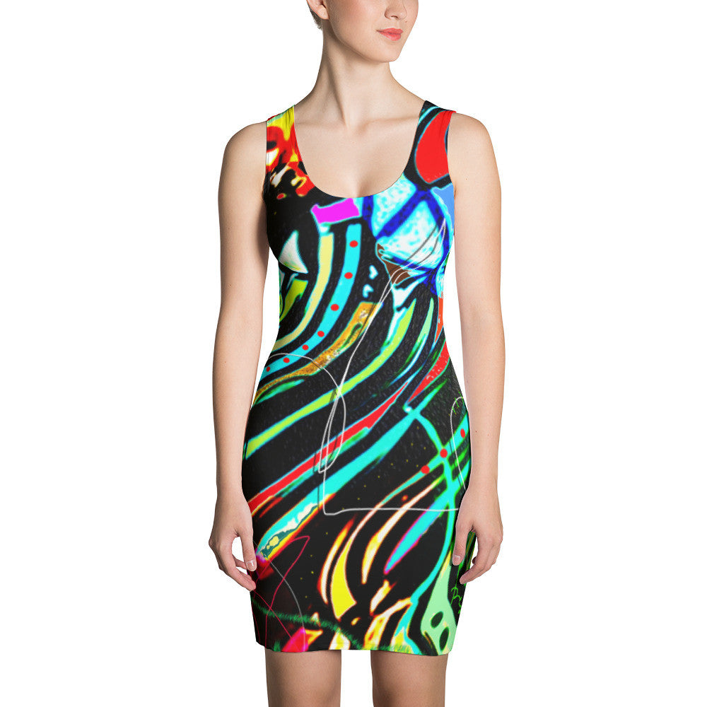 CoCo Tank Abstract Dress