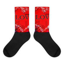 Universal Love Black foot socks