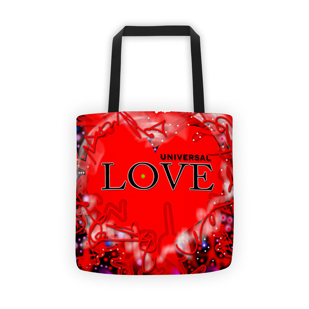 Abstrat Universal Love Tote bag